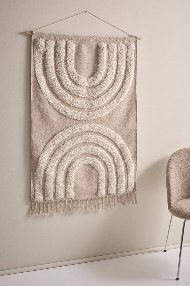 VILLEMO väggbonad Beige