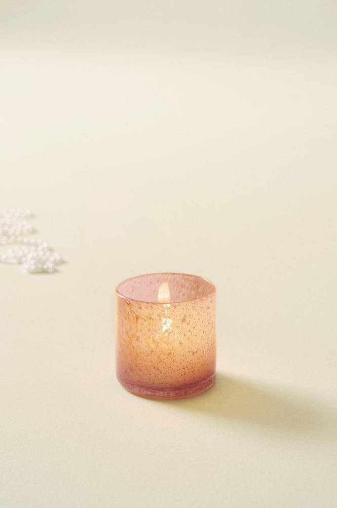 BOSS ljuslykta - höjd 8,5 cm Rosa