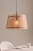 BALDER taklampe Naturbrun