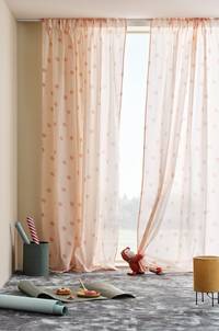 ALAIA multifunktionsgardin 2-pack Aprikosrosa