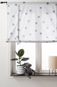 ALAIA roll up-gardin Blå