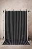 LORI STRIPE 02 ullteppe 200x300 cm Svart