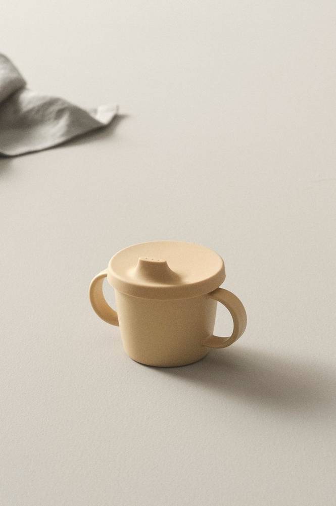SASSEN mugg med piplock Gul