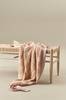 RUTHY pledd 130x170 cm Oransje /rosa