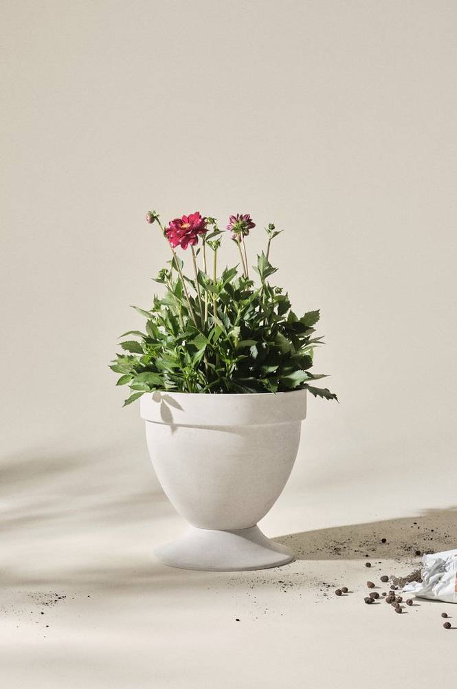 GINNY utomhuskruka ø 45 cm Vit