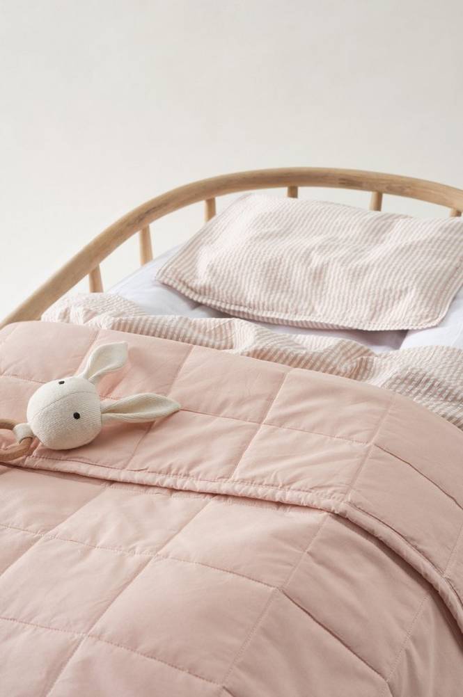 DANTON babyfilt ekologisk Rosa