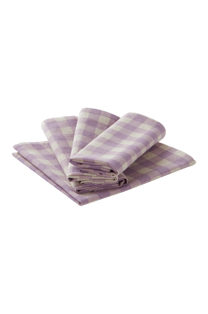 AIME servett 4-pack Lila