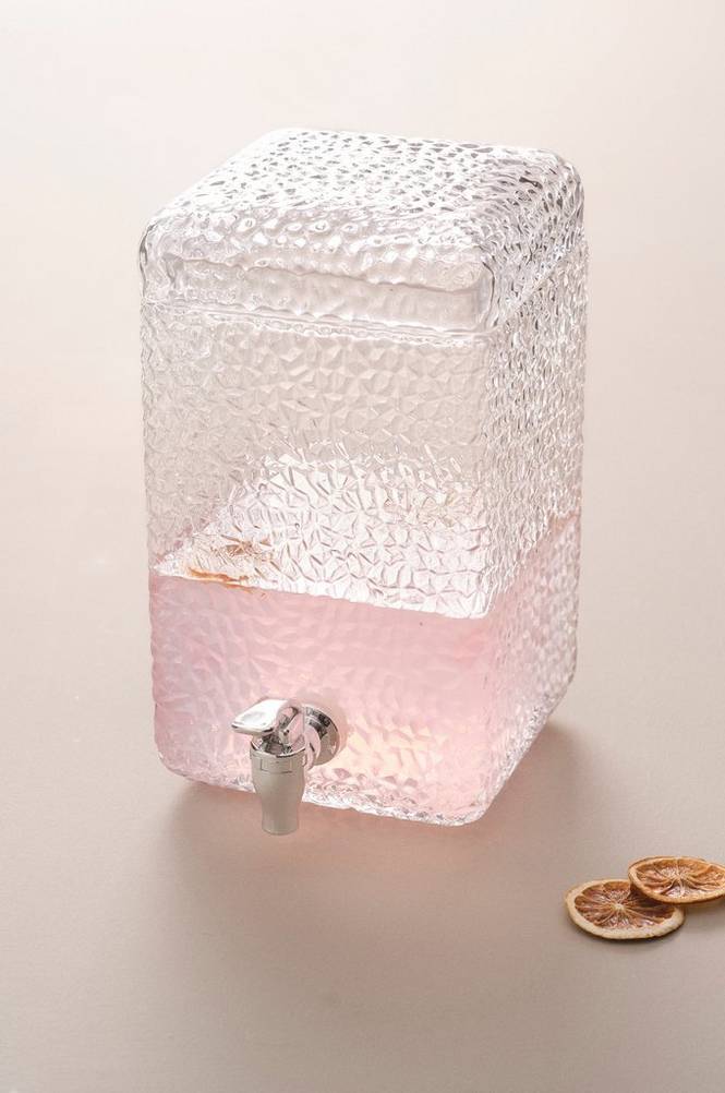 FENNA glasbehållare med tappkran