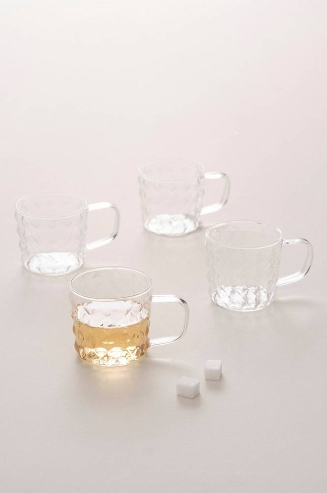 MEREL mugg 4-pack Transparent