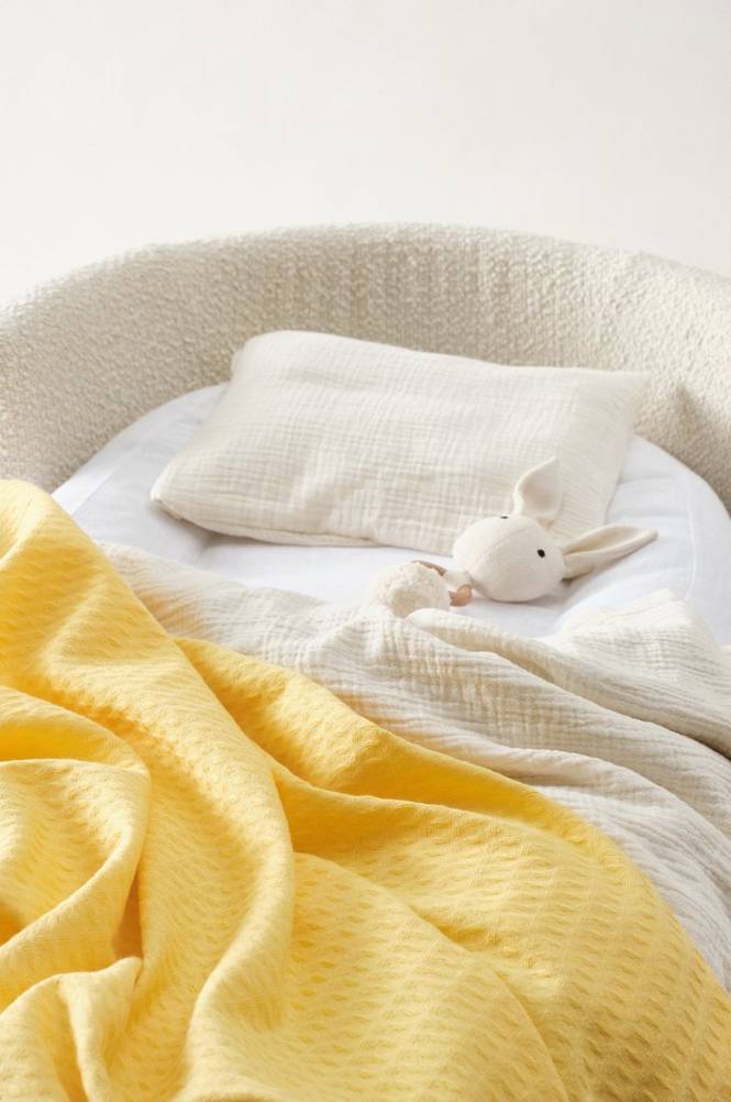 CATANIA MINI babyfilt 2-pack - ekologisk