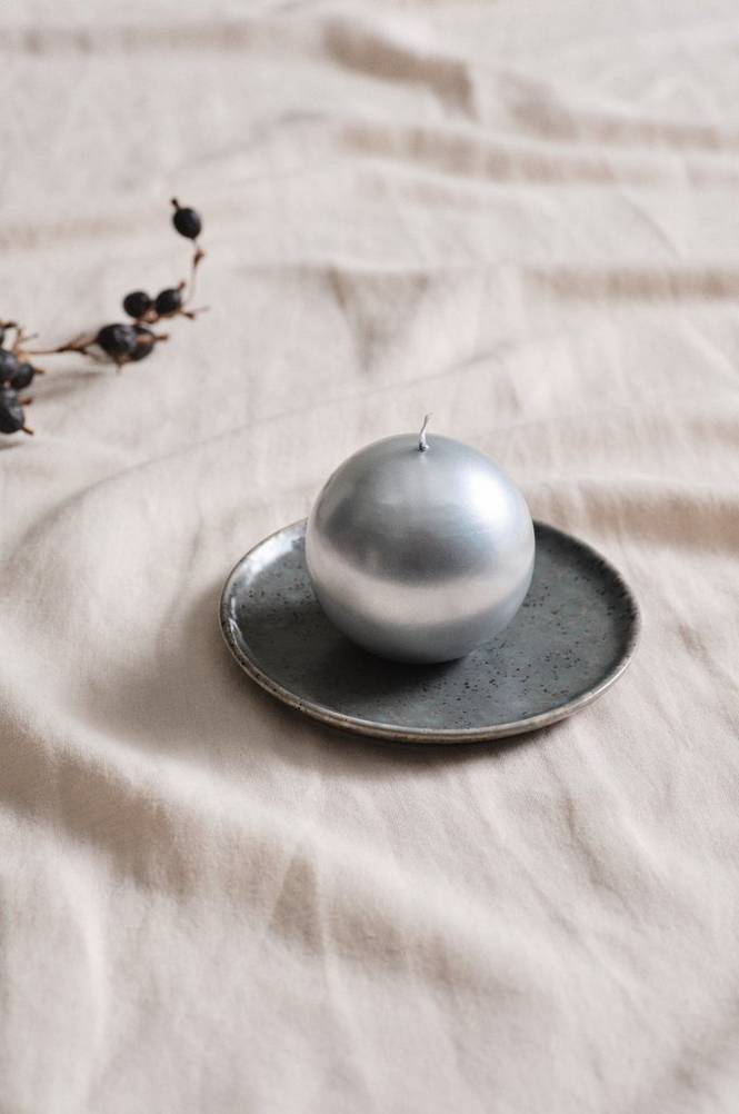 HILTON METALLIC kulljus ø 8 cm Silver