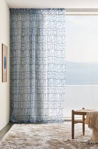 BOJAGI multifunktionsgardin 1 längd Blå