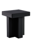 CROZZ sidebord 40x40 cm Svart fairbanks