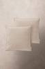 MENTON pute 2-pk 50x50 cm BEIGE