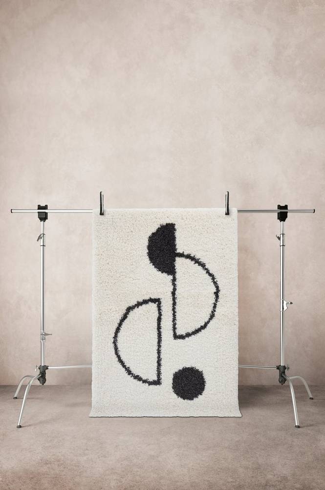 CIRCUTS luggteppe 120x170 cm