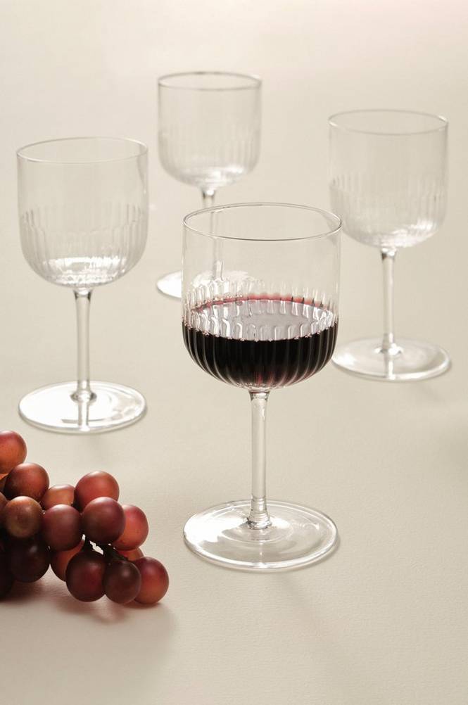 RONYA rødvinsglass 4-pk