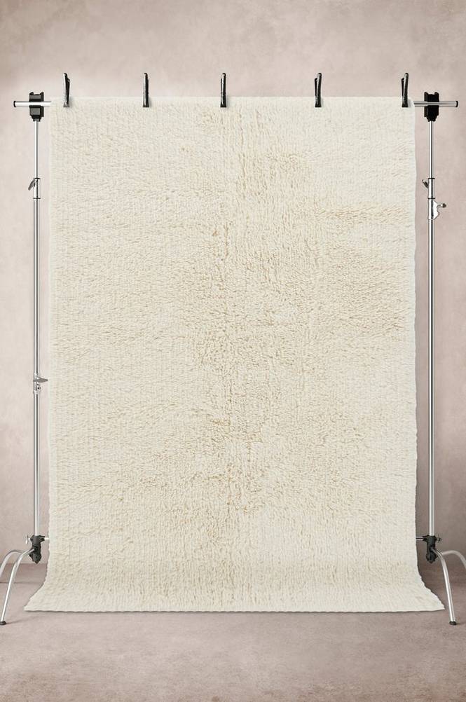 EZBET ullmatta 300x400 cm Naturvit