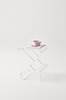 CLERMONT sidebord 41,5x40 cm Plexi