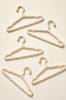 BABINE MINI vaateripustimet, 5/pakk. Beige