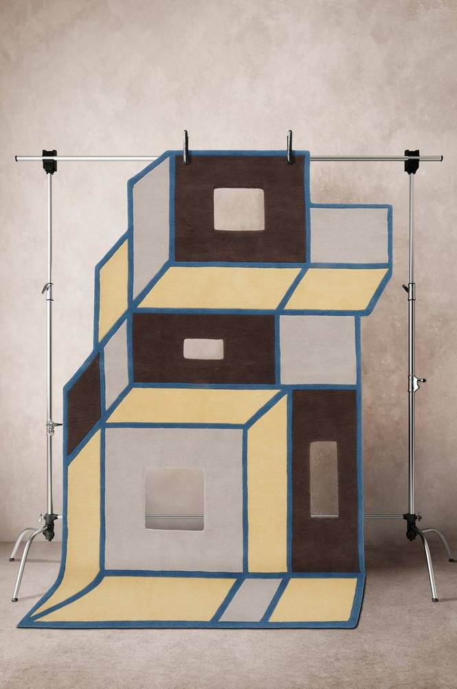 AHMES ullmatta 200x300 cm Multi