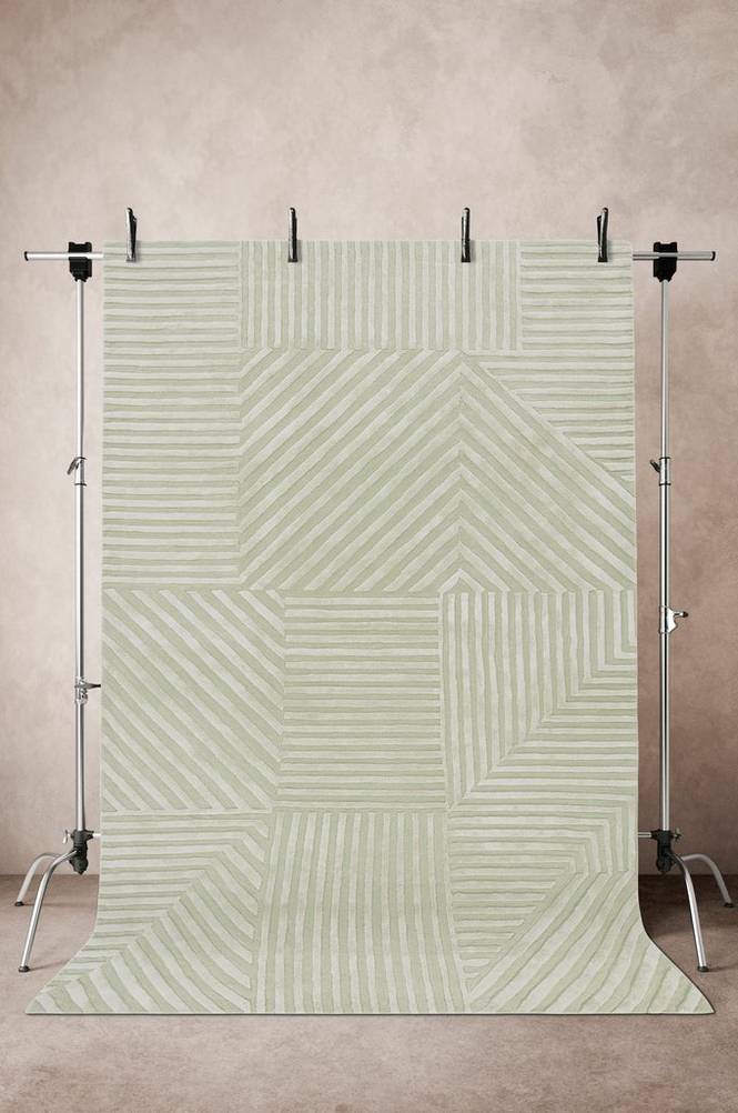 AMER viskosmatta 200x300 cm Grön