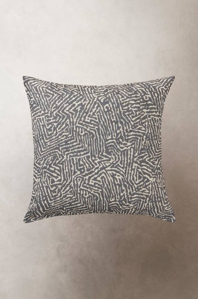 BARK kuddfodral 50x50 cm Svart