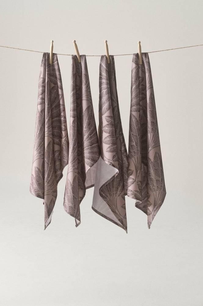 LOUIS kökshandduk 4-pack Beige