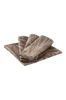 LOUIS lautasliinat, 4/pakk. Beige