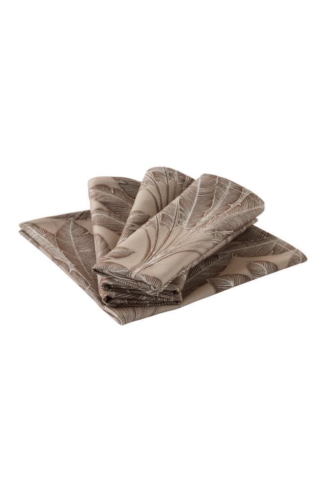 LOUIS servett 4-pack Beige