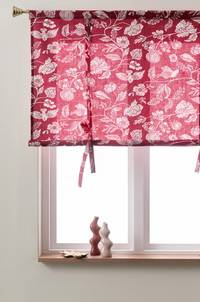 SERAFINA roll up-gardin Röd