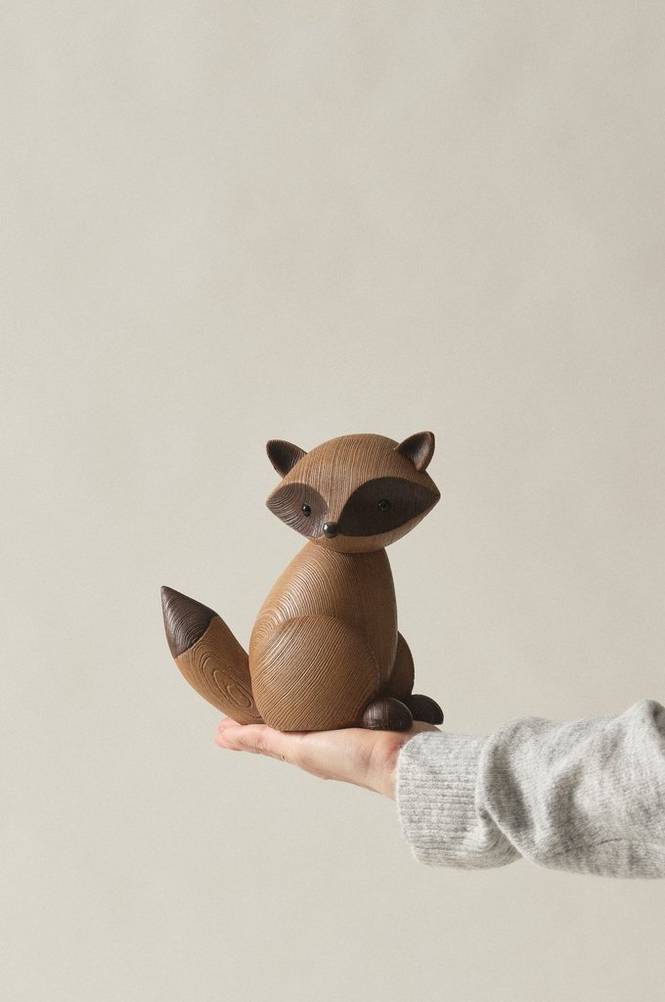 FOX dekorationsfigur Brun