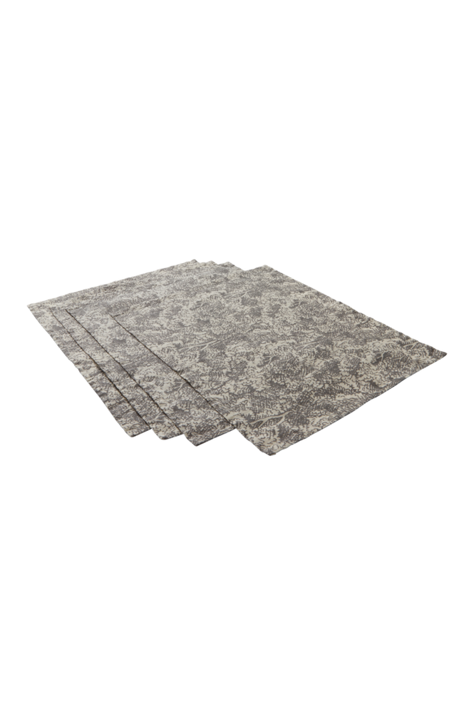 LUNDASKOG bordstablett 4-pack Beige