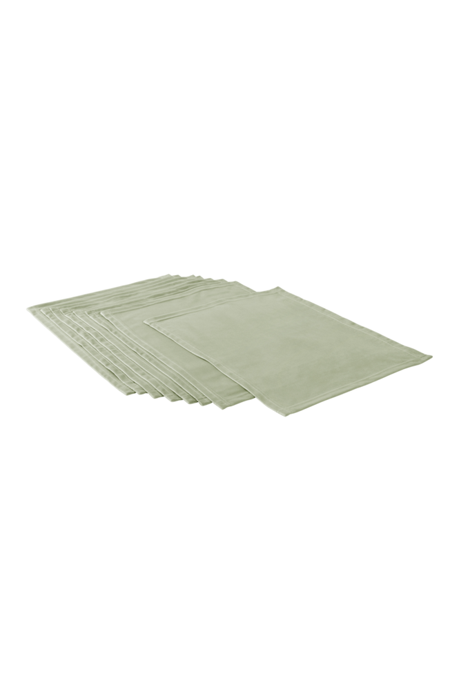 SAVANNAH bordstablett 8-pack Ljusgrön