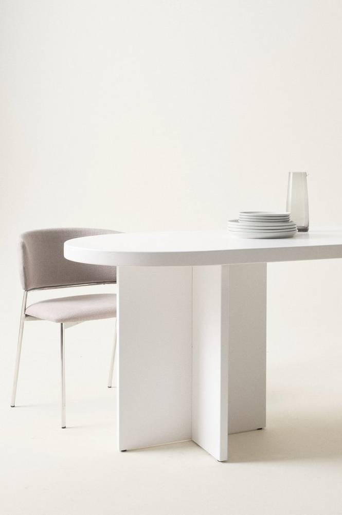CRUZ matbord 80x260 cm Vit