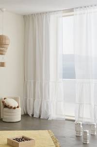 ADAVALE multifunktionsgardin 2-pack Vit