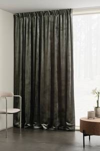 SIMONE multifunktionsgardin 1 längd - extra bred Mörkgrön