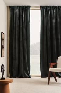 SIMONE multifunktionsgardin 2-pack Svart