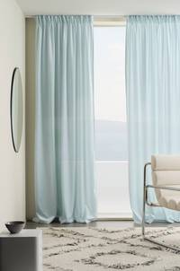 SIMONE multifunktionsgardin 2-pack Ljusblå