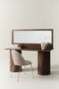 FUTO sminkebord 60x150 cm Light Brown Finish