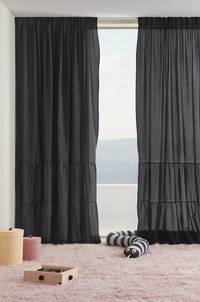 MEAUX multifunktionsgardin 2-pack Svart