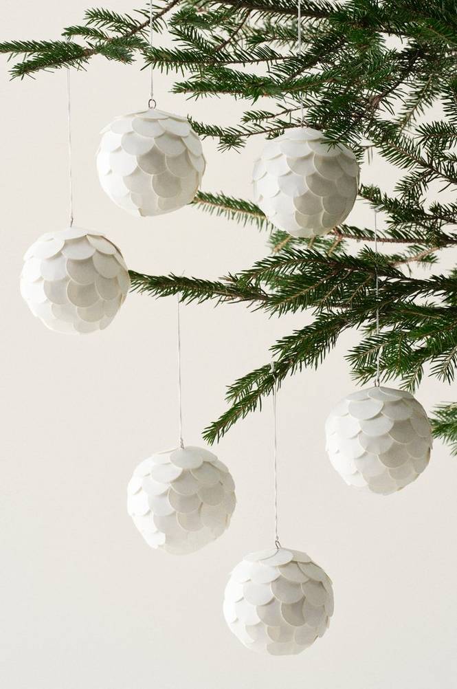 SNOWFLAKE dekorationshänge 6-pack