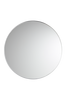 MEGHAN speil, diameter 100 cm Nikkelbelagt messing