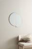 DIVIDE speil diameter 60 cm Glass