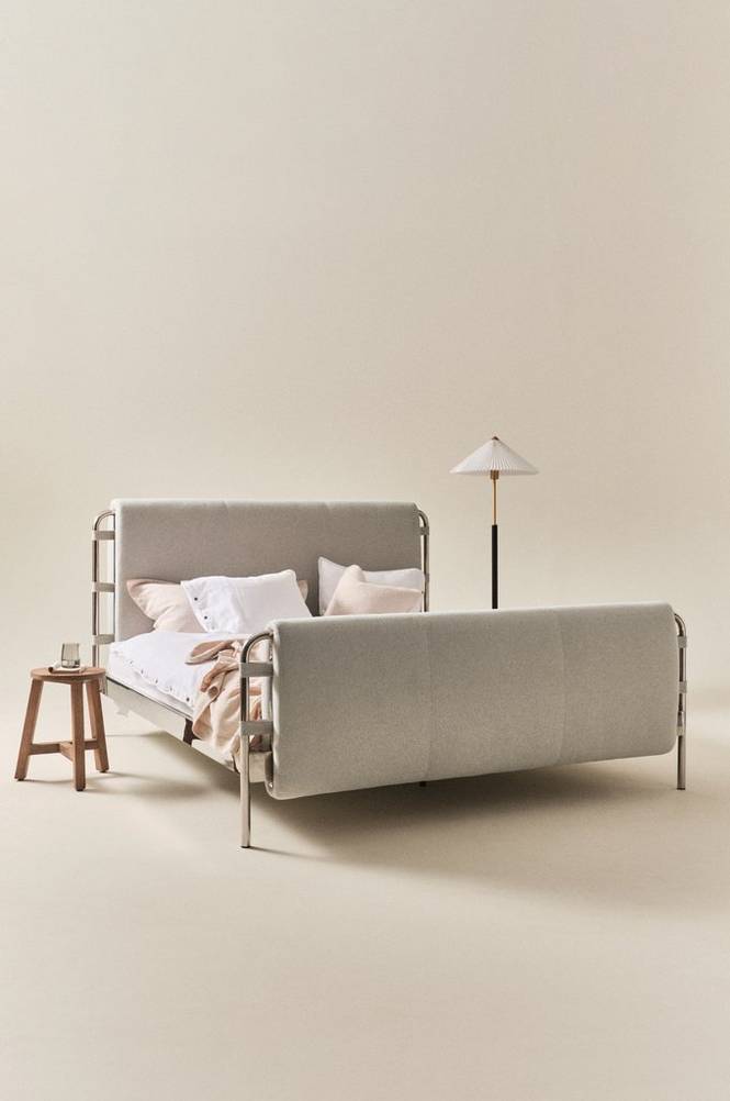 FLOWS sängram 180 cm Beige