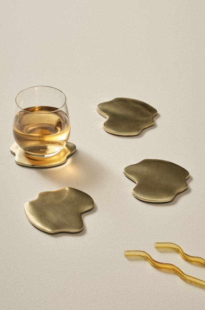 MICAH glasunderlägg 4-pack