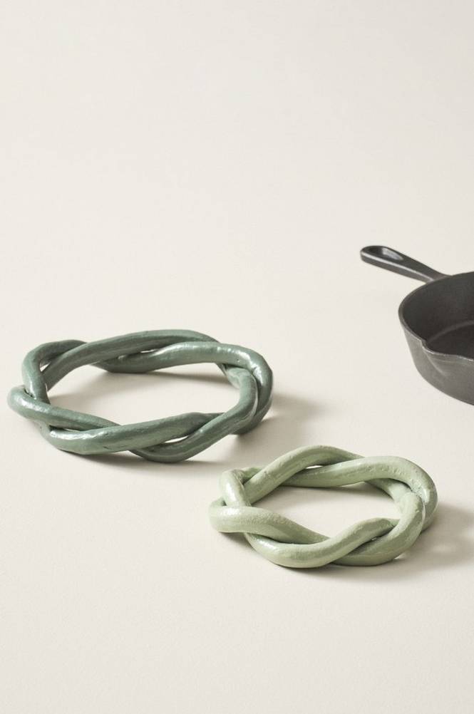 KENNA grytunderlägg 2-pack Grön