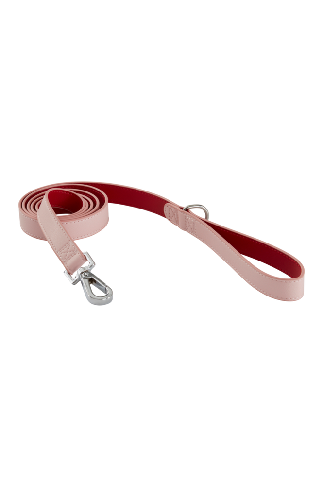 COCO hundkoppel Röd/rosa