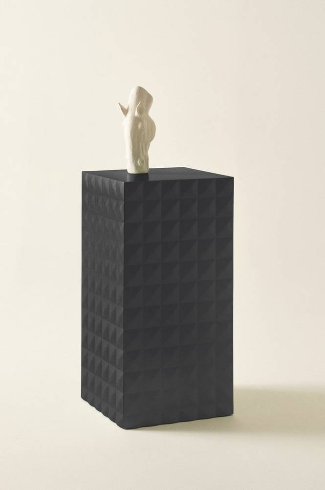 HAGA sidebord 40x40 cm - høyt