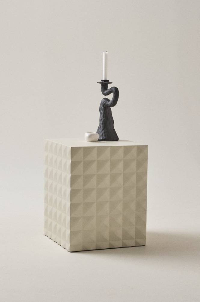 HAGA sidebord 40x40 cm - lavt