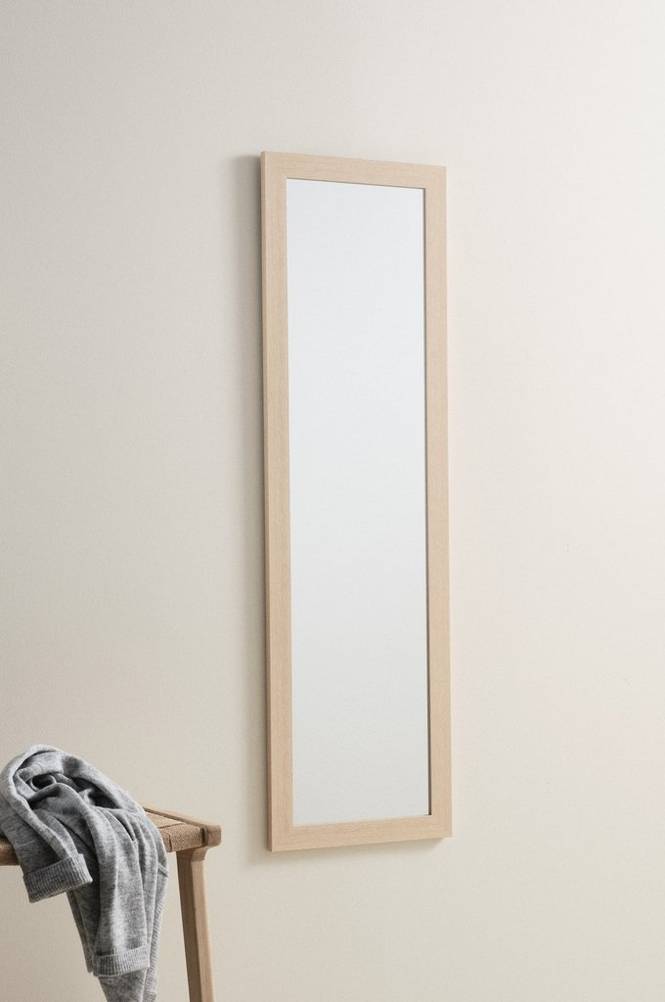 ENVY spegel 30x120 cm Ljusbrun